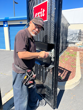 Access 24 Locksmith gate lock service at commercial storage facility Fremont CA